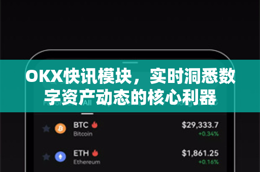 OKX快讯模块,实时洞悉数字资产动态的核心利器 OKX快讯模块,实时洞悉数字资产动态的核心利器