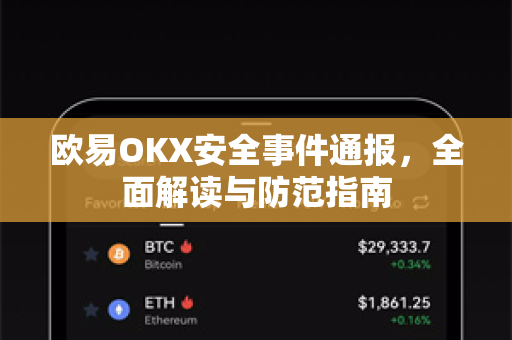 欧易OKX安全事件通报,全面解读与防范指南 欧易OKX安全事件通报,全面解读与防范指南