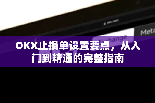 OKX止损单设置要点,从入门到精通的完整指南 OKX止损单设置要点,从入门到精通的完整指南