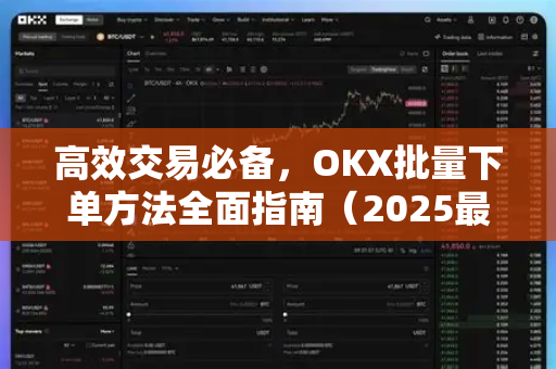 高效交易必备,OKX批量下单方法全面指南(2025最新版) 高效交易必备,OKX批量下单方法全面指南(2025最新版)