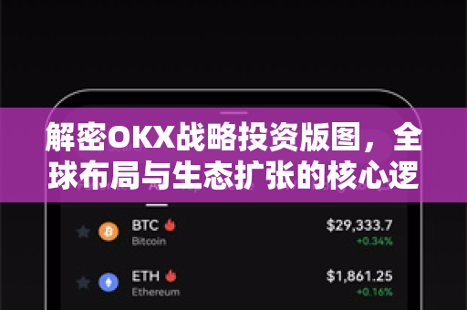 解密OKX战略投资版图,全球布局与生态扩张的核心逻辑 解密OKX战略投资版图,全球布局与生态扩张的核心逻辑
