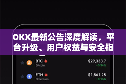 OKX最新公告深度解读,平台升级、用户权益与安全指南全解析 OKX最新公告深度解读,平台升级、用户权益与安全指南全解析