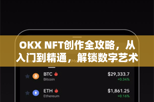 OKX NFT创作全攻略，从入门到精通，解锁数字艺术新纪元