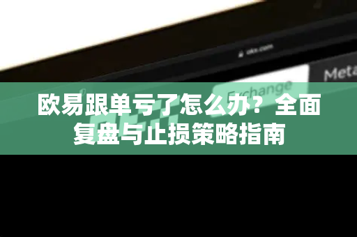 欧易跟单亏了怎么办?全面复盘与止损策略指南 欧易跟单亏了怎么办?全面复盘与止损策略指南