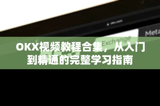 OKX视频教程合集,从入门到精通的完整学习指南 OKX视频教程合集,从入门到精通的完整学习指南